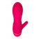 Розовый вибромассажёр с небольшим клиторальным отростком - 15 см. - A-toys купить в Тамбове с доставкой в Orgasmix.ru Розовый вибромассажёр с небольшим клиторальным отростком - 15 см. - A-toys