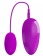 Лиловое виброяйцо с удобным пультом управления вибрацией - Baile в Тамбове Лиловое виброяйцо с удобным пультом управления вибрацией - Baile